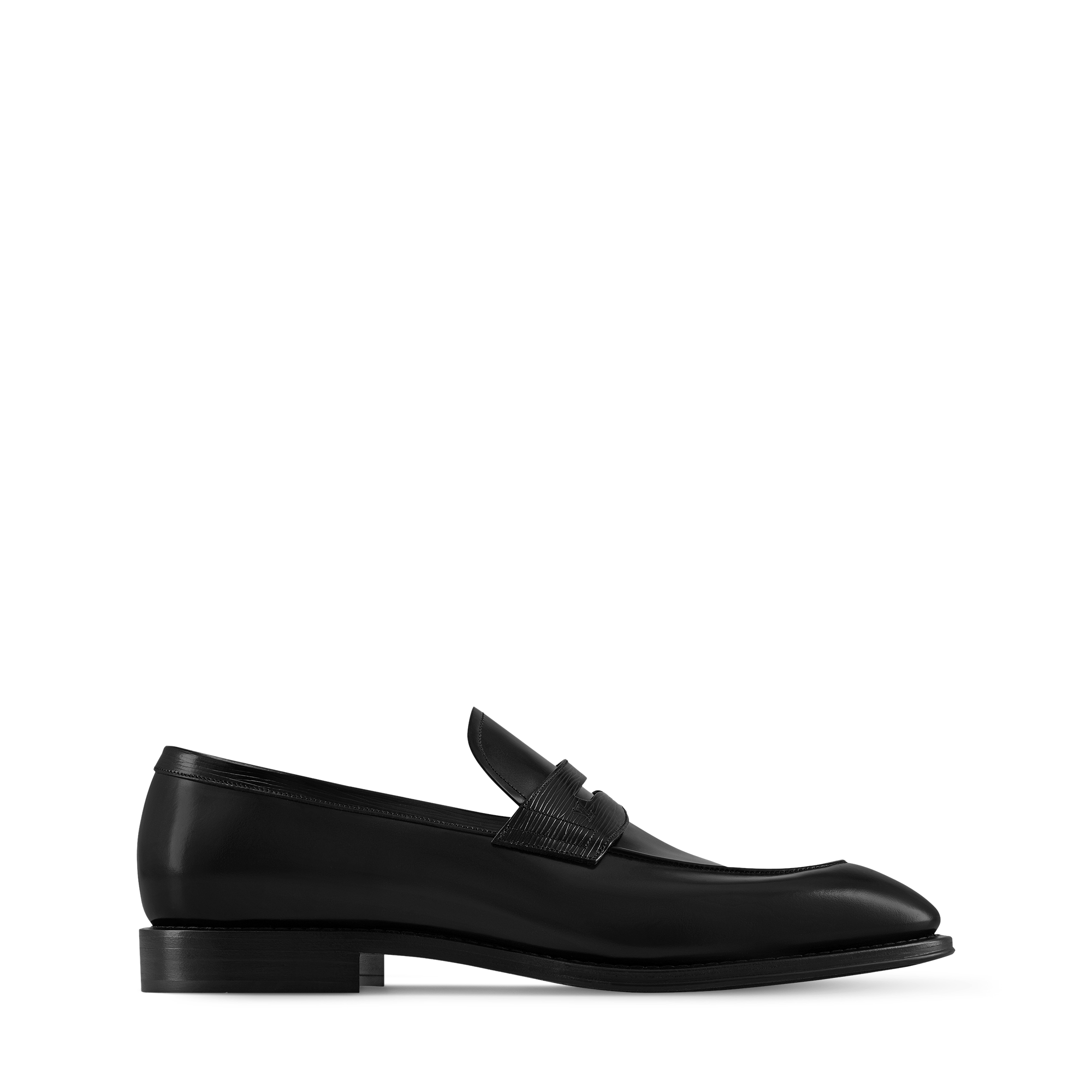 Louis Vuitton ブラックレザー ローファー 8 M FA 0117 Kensington Loafer - Shoes | Louis Vuitton India